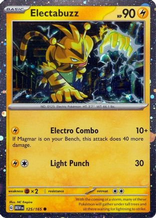 Electabuzz 125/165 - Promo - Holofoil
