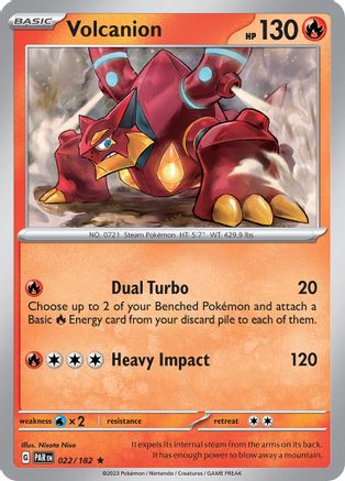 Volcanion 022/182 - Rare - Holofoil