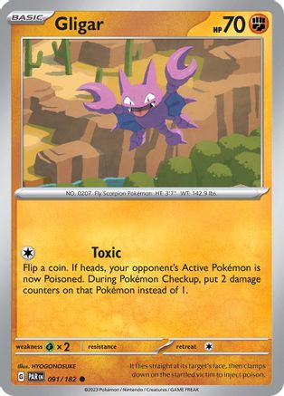 Gligar 091/182 - Common