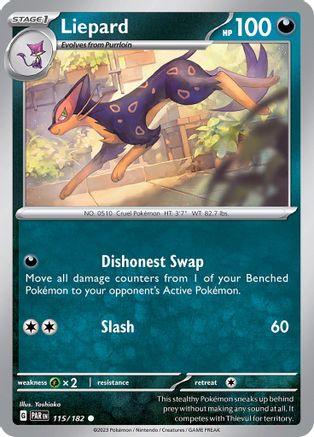 Liepard 115/182 - Common