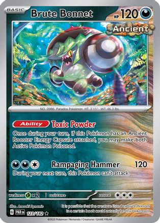 Brute Bonnet 123/182 - Rare - Holofoil