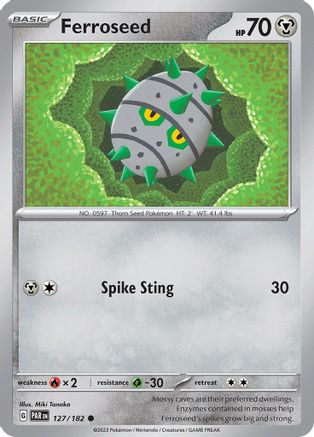 Ferroseed 127/182 - Common