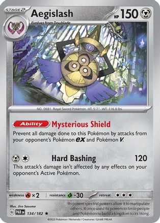 Aegislash 134/182 - Rare - Holofoil