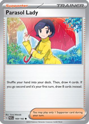 Parasol Lady 169/182 - Common