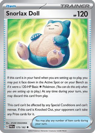 Snorlax Doll 175/182 - Uncommon