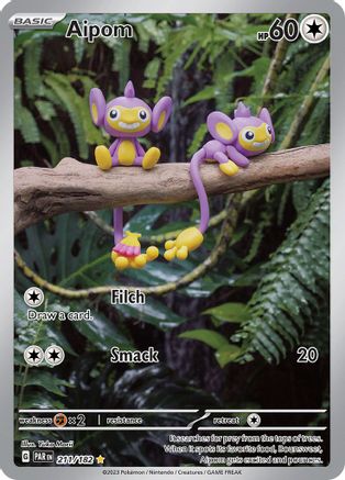 Aipom 211/182 - Illustration Rare - Holofoil