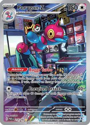 Porygon 214/182 - Illustration Rare - Holofoil