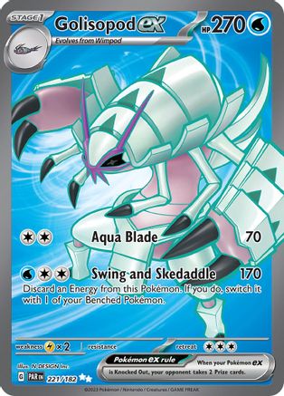 Golisopod ex 221/182 - Ultra Rare - Holofoil