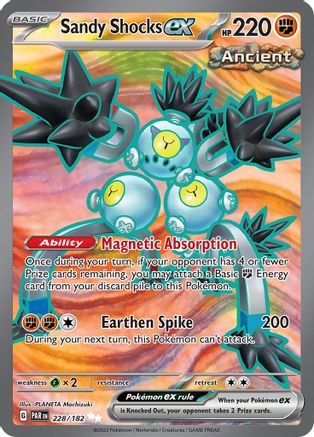Sandy Shocks ex 228/182 - Ultra Rare - Holofoil
