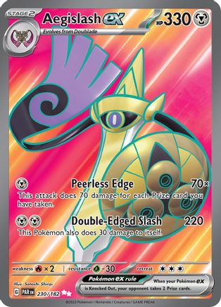Aegislash ex 230/182 - Ultra Rare - Holofoil