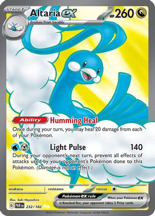 Altaria ex 232/182 - Ultra Rare - Holofoil