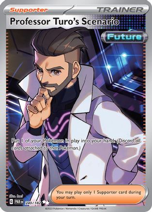 Professor Turo's Scenario 240/182 - Ultra Rare - Holofoil