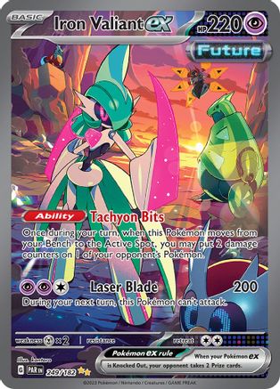 Iron Valiant ex 249/182 - Special Illustration Rare - Holofoil
