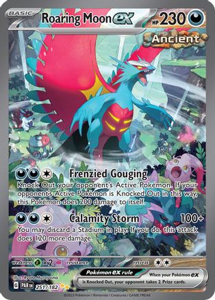 Roaring Moon ex 251/182 - Special Illustration Rare - Holofoil