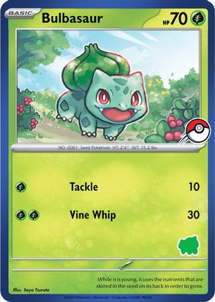 Bulbasaur (Blue Border) - Unconfirmed