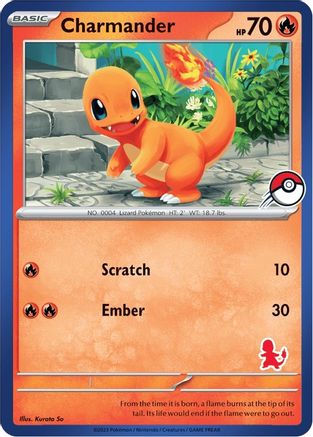 Charmander (Blue Border) - Unconfirmed