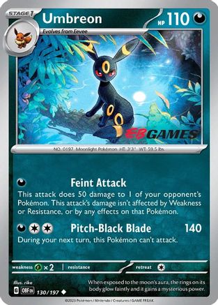 Umbreon 130/197 - Promo - Reverse Holofoil