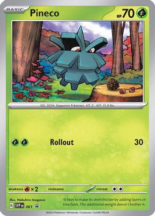 Pineco 061 - Promo - Holofoil