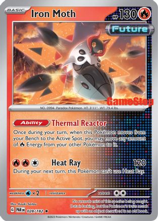 Iron Moth 028/182 - Promo - Reverse Holofoil
