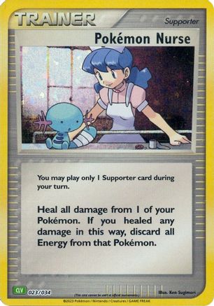 Pokemon Nurse 023/034 - Classic Collection - Holofoil