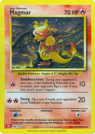 Magmar 006/034 - Classic Collection - Holofoil