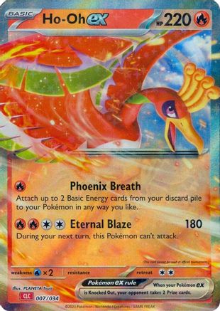 Ho-oh ex 007/034 - Classic Collection - Holofoil