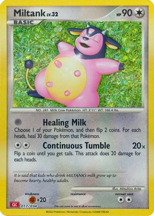 Miltank 017/034 - Classic Collection - Holofoil