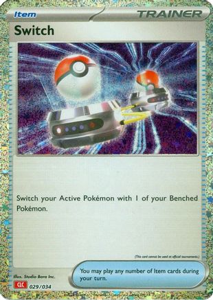 Switch (CLC) 029/034 - Classic Collection - Holofoil