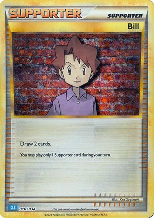 Bill (CLB) 018/034 - Classic Collection - Holofoil