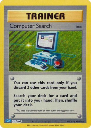 Computer Search (CLB) 020/034 - Classic Collection - Holofoil