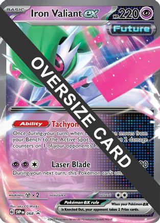 Iron Valiant ex 068 - Promo - Holofoil