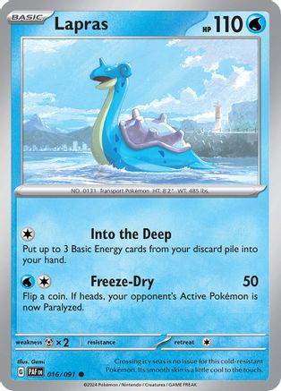 Lapras 016/091 - Common