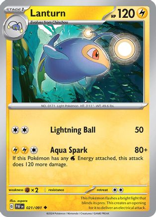 Lanturn 021/091 - Uncommon