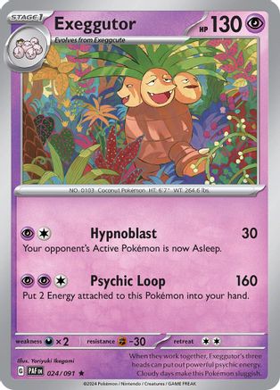 Exeggutor 024/091 - Rare - Holofoil