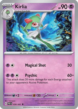 Kirlia 028/091 - Uncommon