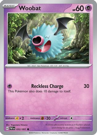 Woobat 032/091 - Common