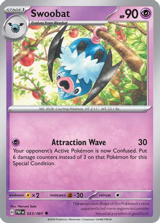 Swoobat 033/091 - Uncommon