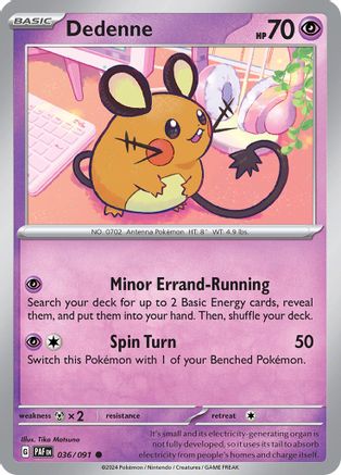 Dedenne 036/091 - Common