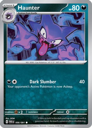 Haunter 056/091 - Common