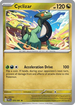 Cyclizar 070/091 - Rare - Holofoil