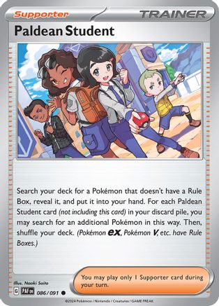 Paldean Student 086/091 - Common