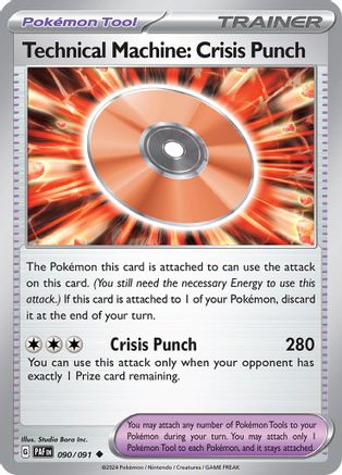 Technical Machine: Crisis Punch 090/091 - Uncommon
