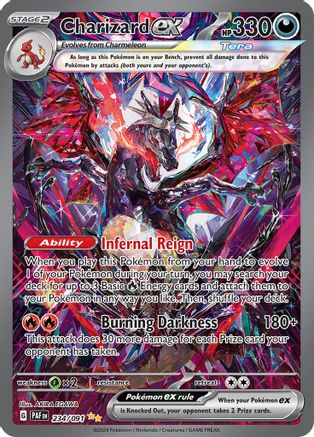 Charizard ex 234/091 - Special Illustration Rare - Holofoil