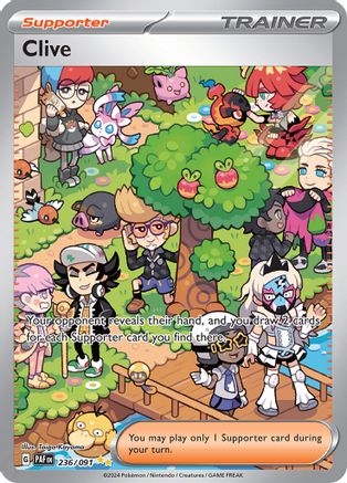 Clive 236/091 - Special Illustration Rare - Holofoil