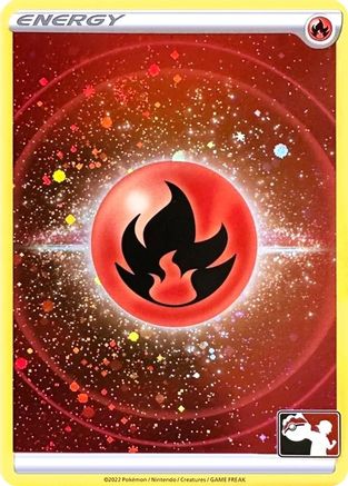 Fire Energy (Prize Pack Series 3) (Cosmos Holo) - Common - Holofoil