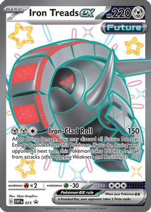 Iron Treads ex 073 - Promo - Holofoil