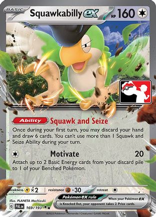 Squawkabilly ex 169/193 - Double Rare - Holofoil