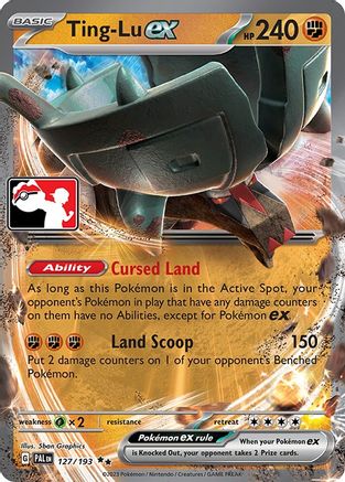 Ting-Lu ex 127/193 - Double Rare - Holofoil