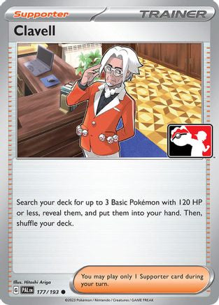 Clavell 177/193 - Common - Holofoil