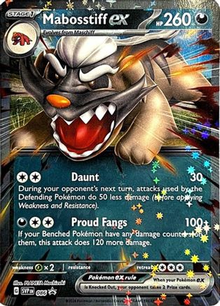 Mabosstiff ex 086 - Promo - Holofoil